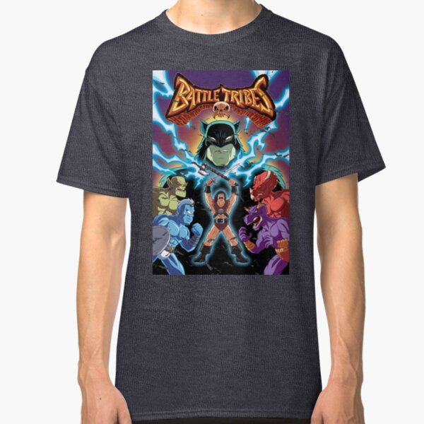 Battle Tribes Illustration (Distressed) Classic T-Shirt