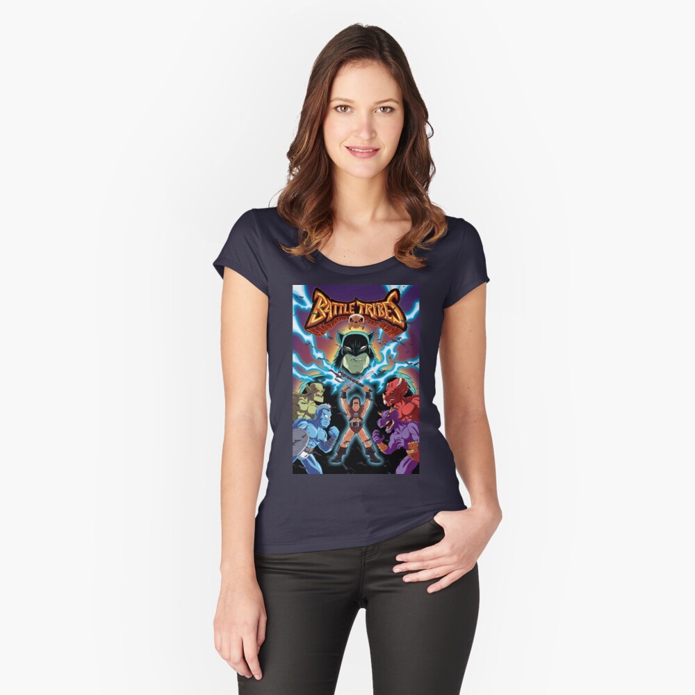 Item preview, Fitted Scoop T-Shirt designed and sold by spymonkey.