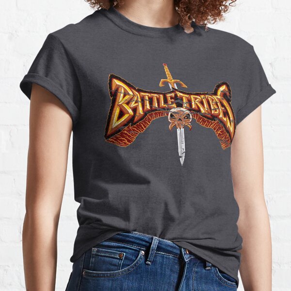 Battle Tribes Sword Logo (Distressed) Classic T-Shirt
