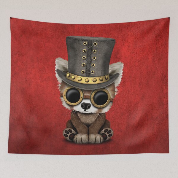 Artikelvorschau, Steampunk-Baby-roter Panda entworfen und verkauft von JeffBartels.