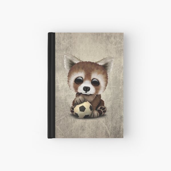 Cute Baby Red Panda Hardcover Journal By Jeffbartels Redbubble