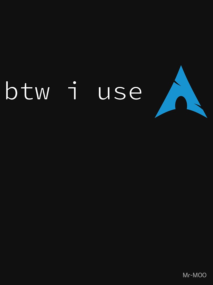 btw i use arch (logo) by Mr-M00