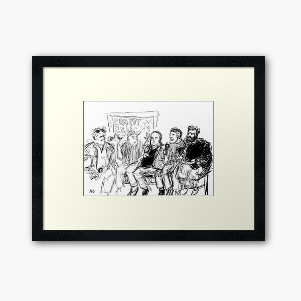 Kreeps with Kids Framed Art Print