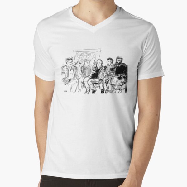 Kreeps with Kids V-Neck T-Shirt
