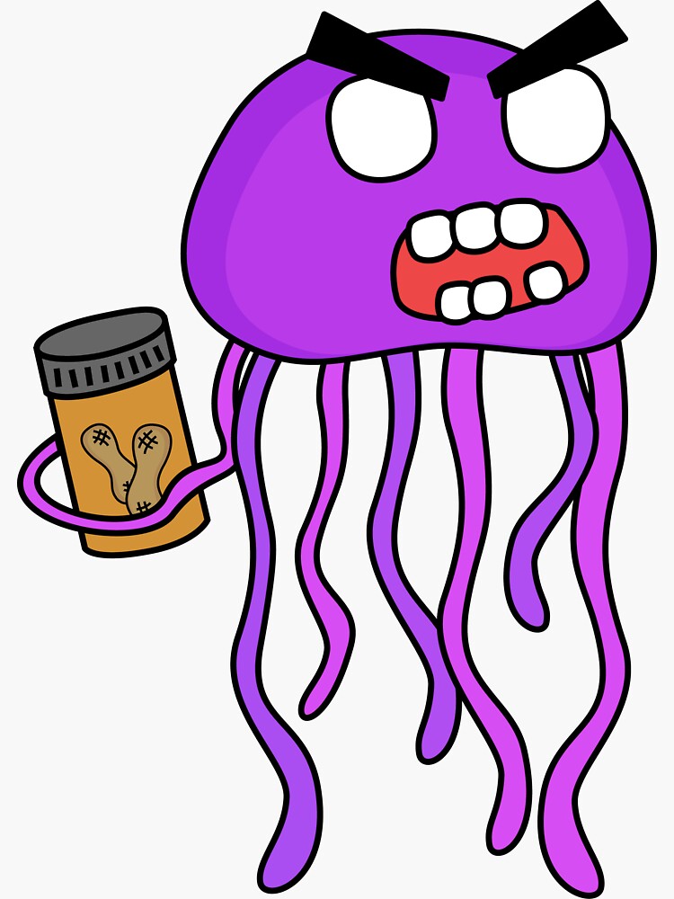 angry zombie jellyfish by shortstack