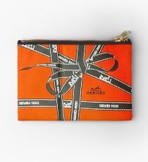 Hermes Tape Box Collage Studio Pouch