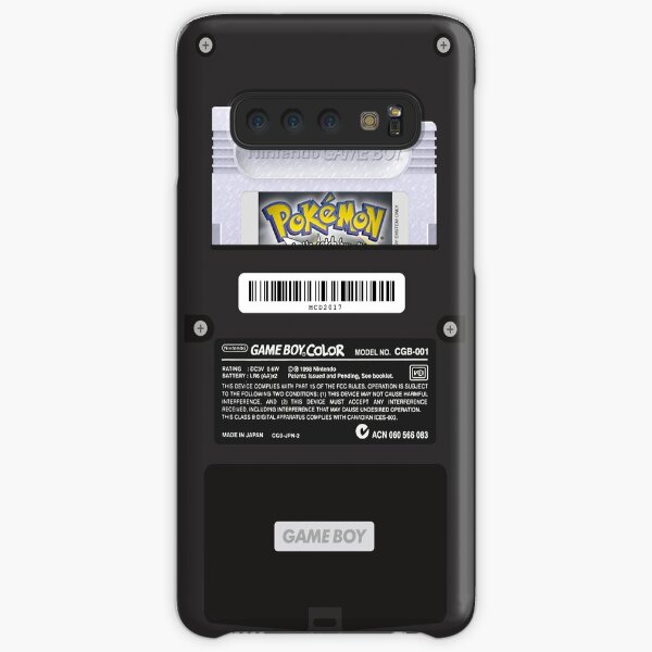 Black Gameboy Color - Silver Cartridge Samsung Galaxy Snap Case