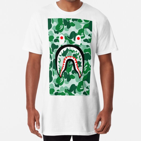 bape shirt green