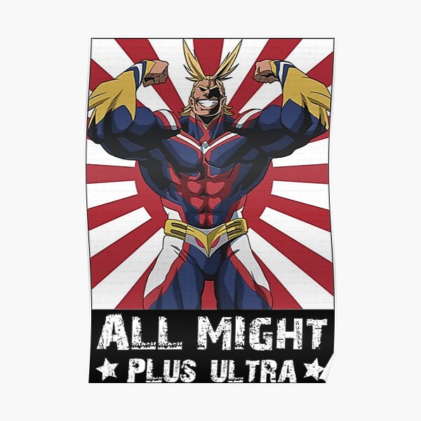 Mha Plus Ultra Posters | Redbubble