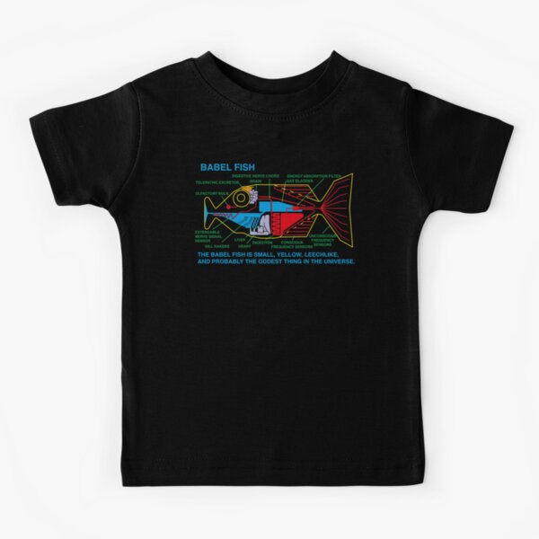 NDVH Babel Fish H2G2 Kids T-Shirt