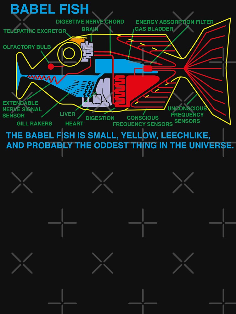 NDVH Babel Fish H2G2 by nikhorne