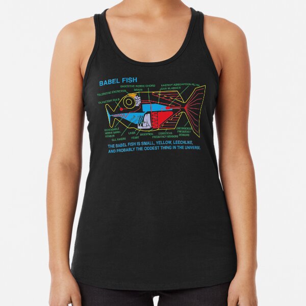Item preview, NDVH Babel Fish H2G2 designed and sold by Nik’s T-Shirts.