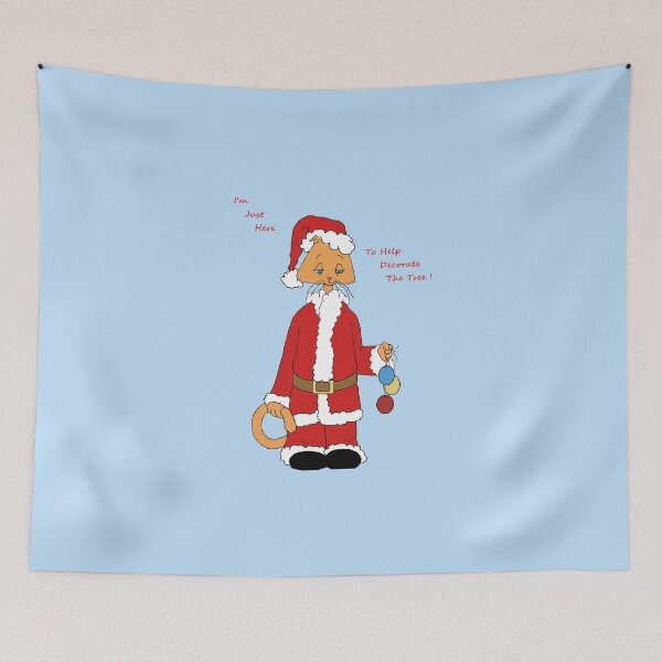Item preview, Christmas Kitty Helper designed and sold by redqueenself.