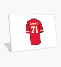 Mitchell Schwartz Jersey Laptop Skin