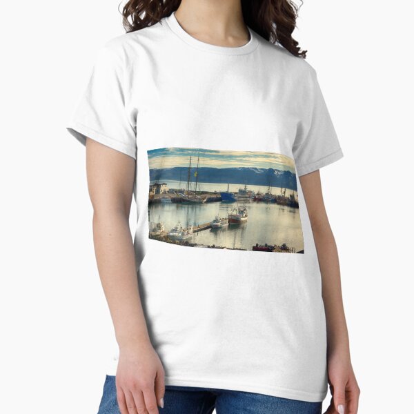 Husavik Harbour Classic T-Shirt