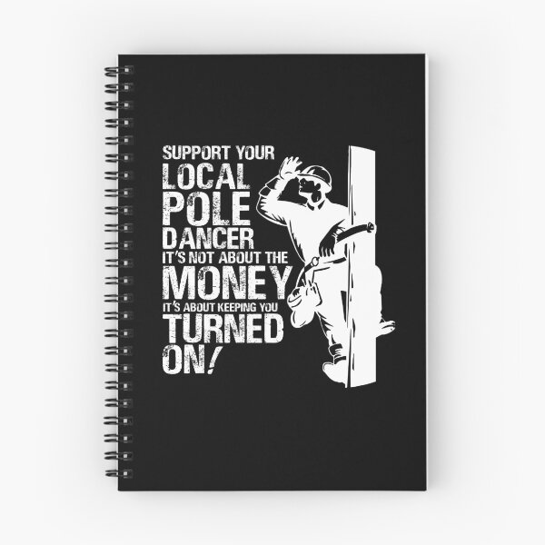 Item preview, Support Your Local Pole Dance - Electrician Gift Shirt designed and sold by Maindy.