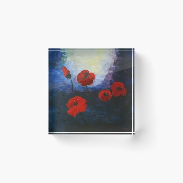 Item preview, Red Poppy Flowers designed and sold by Manitarka.