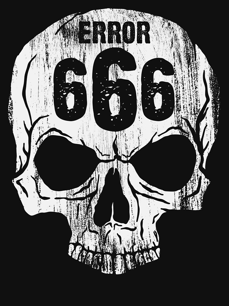 "Error 666" T-shirt by drizzd | Redbubble