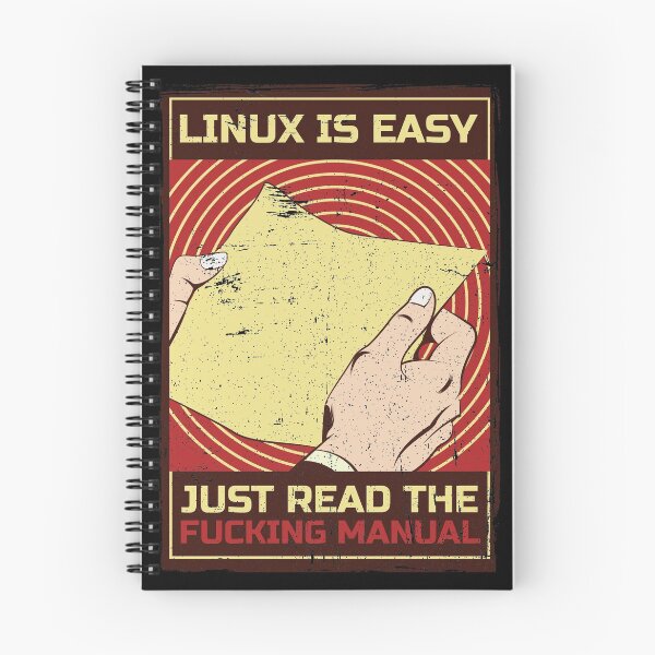 Item preview, Linux es fácil solo lee el manual de mierda designed and sold by anziehend.