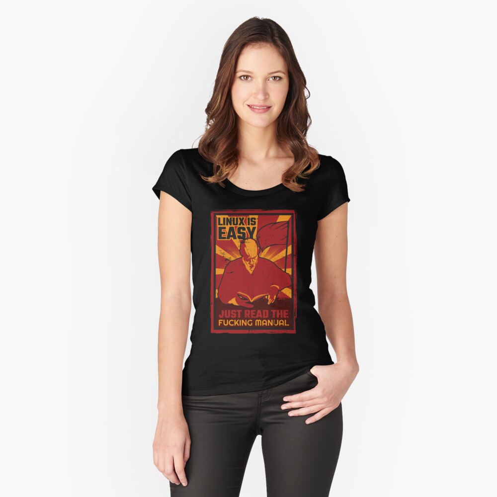 Item preview, Fitted Scoop T-Shirt designed and sold by anziehend.