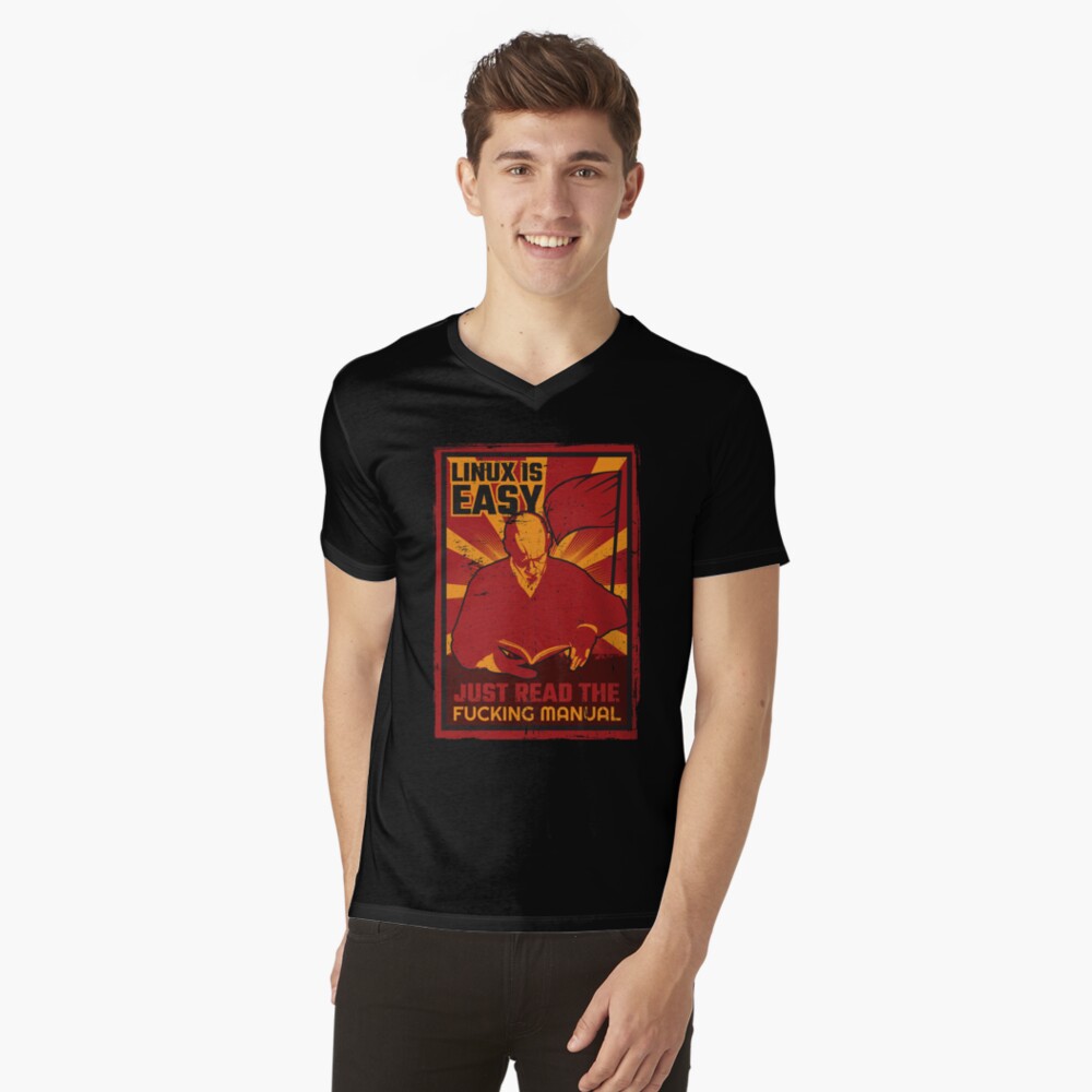Item preview, V-Neck T-Shirt designed and sold by anziehend.