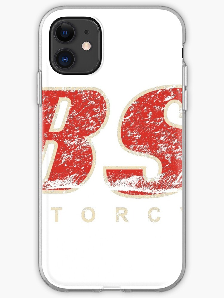 Bsa Motorcycle Distressed Design Logo T Shirt Iphone Case Cover By Dpi Print Redbubble