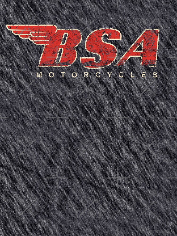 Bsa Motorcycle Distressed T Shirt Bsa Motorcycle Distressed T Shirt