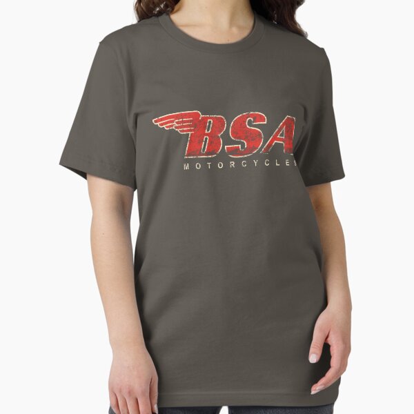 Item preview, BSA Motorcycle Distressed Design Logo T Shirt designed and sold by dpi-print.