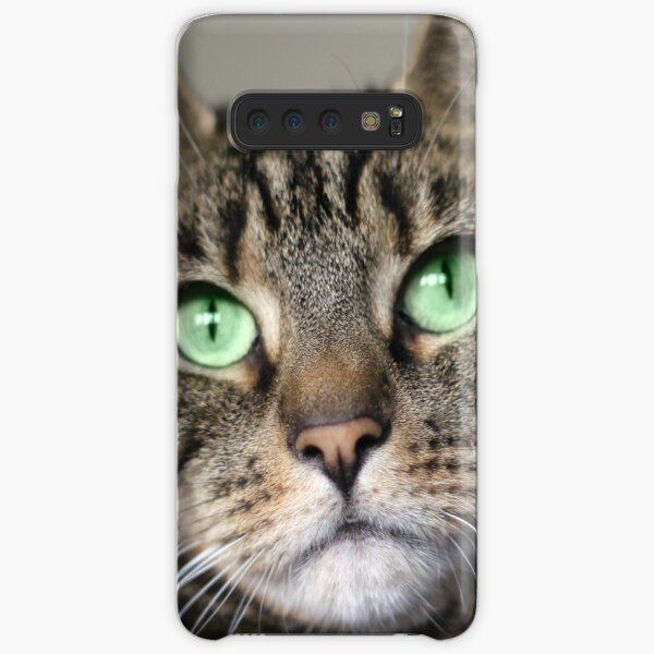 Tabby Beauty Green Eyes Samsung Galaxy Snap Case