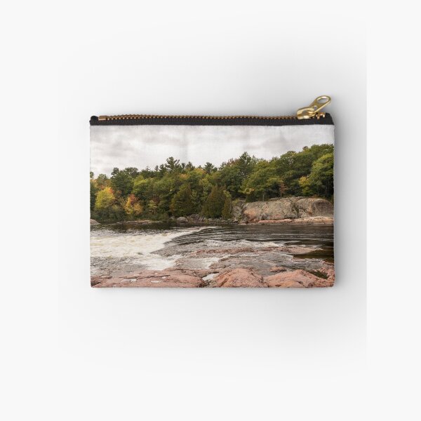 Item preview, Mississagi River - Pink Granite Riverbed and Whitewater Rapids designed and sold by Georgia Mizuleva.