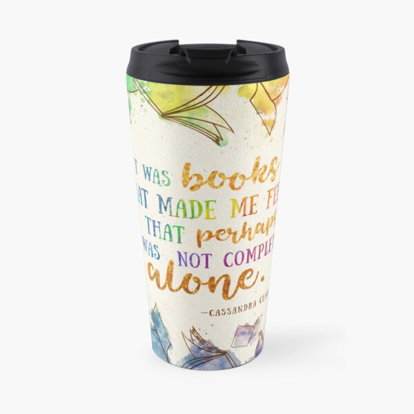 It was books Travel Mug