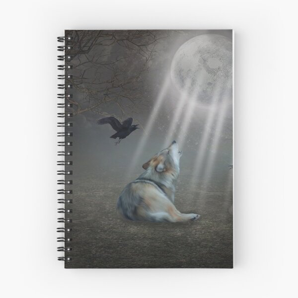 Item preview, wonderful wolf in the night designed and sold by nicky2342.