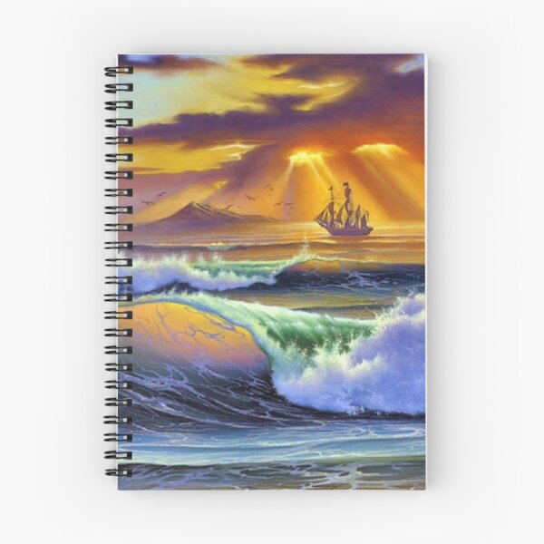 Item preview, Paint Ocean Waves View designed and sold by deddirokaja.