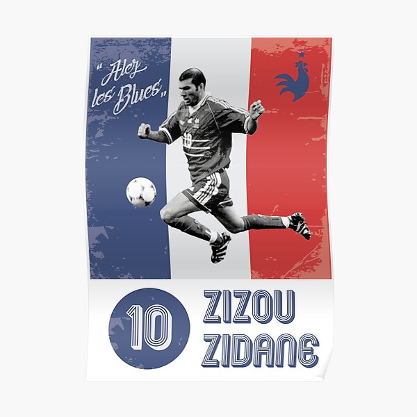 Zizou Zidane Poster