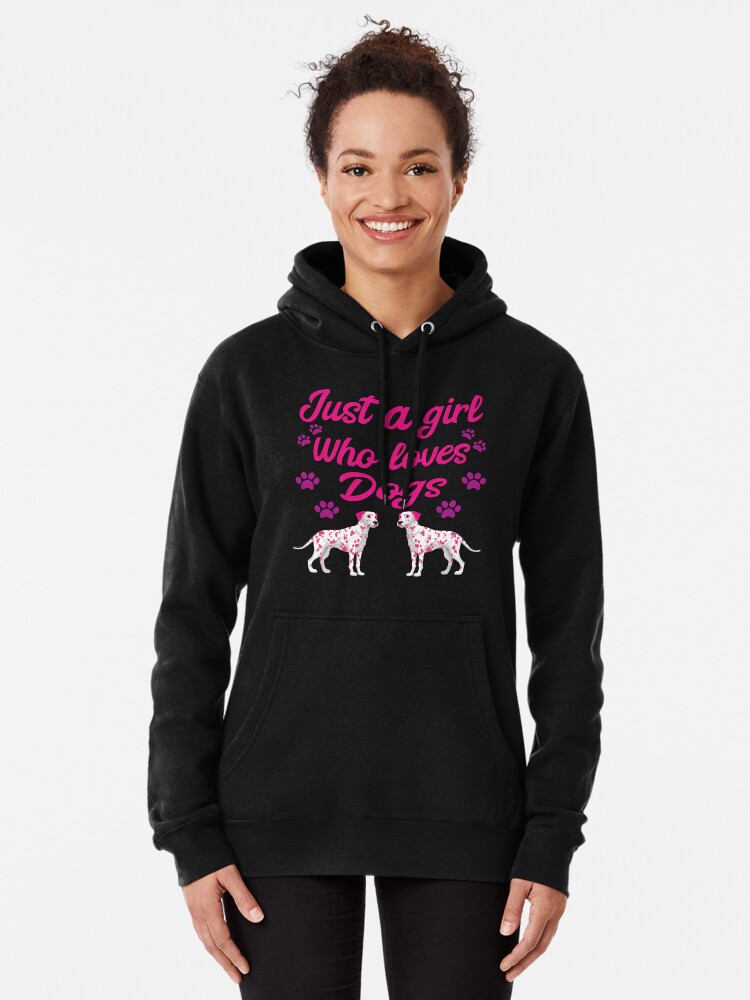 'Just A Girl Who Loves Dogs T-Shirt' T-Shirt by Dogvills