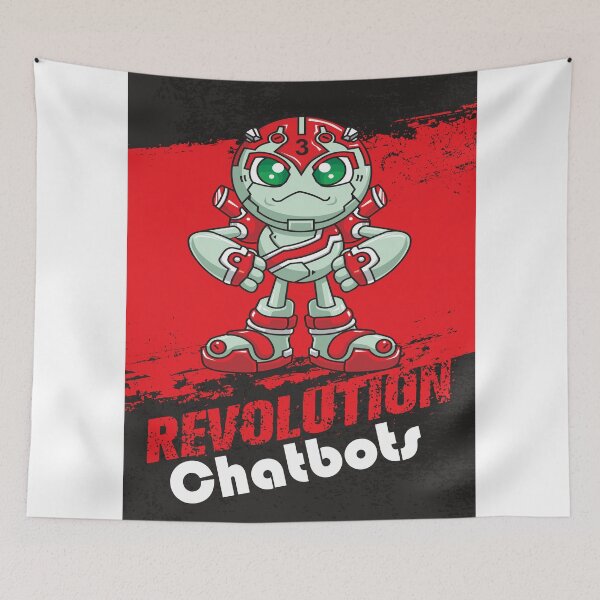 Item preview, Revolution Chatbots Robots AI I Build Chatbots Robobot "Off to Mars" Three designed and sold by ProjectX23.