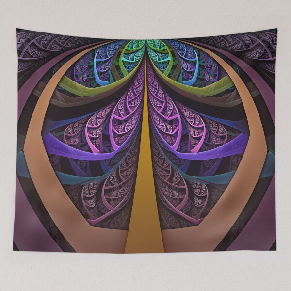 Item preview, Prismatic Rainbow Shards of a Stained Glass Motif designed and sold by San Jaya Prime.