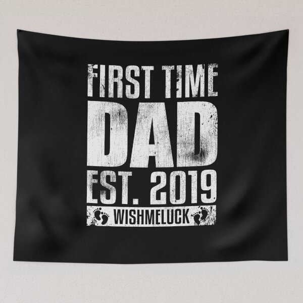 Item preview, First Time Dad Est 2019 Father Pregnancy Baby Daddy designed and sold by Kieran Abbott.