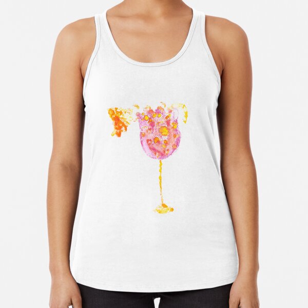 Wineglass Racerback Tank Top