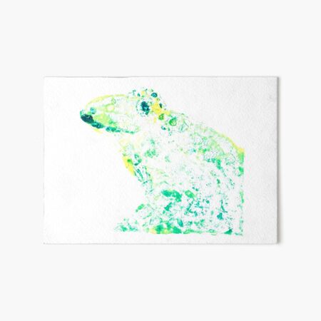 Frog Art Board Print