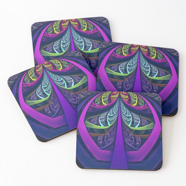 Item preview, An UltraViolet Black Light Rainbow of Glass Shards designed and sold by San Jaya Prime.