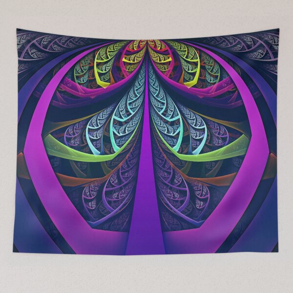 Item preview, An UltraViolet Black Light Rainbow of Glass Shards designed and sold by San Jaya Prime.