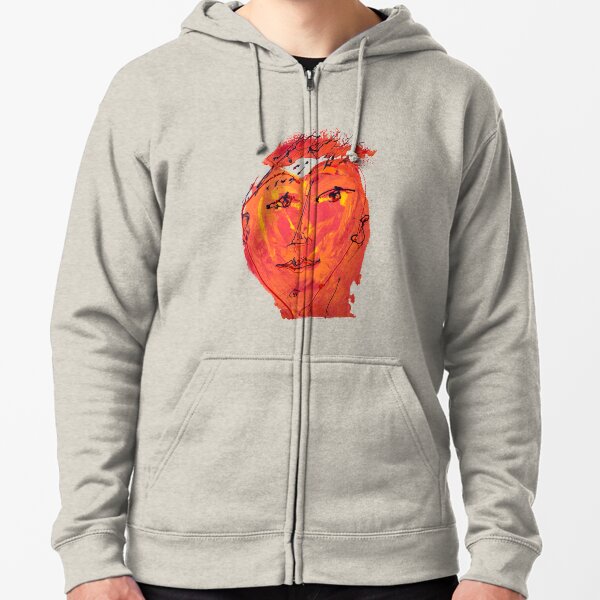 Prince Heart Zipped Hoodie