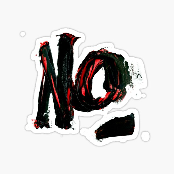 No Sticker