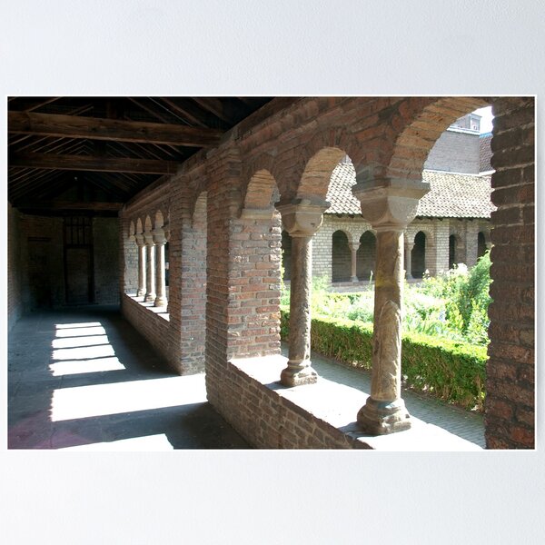Item preview, Romanesque cloister gallery and herb garden - Utrecht designed and sold by steppeland.