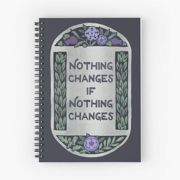 Item preview, Nothing Changes If Nothing Changes designed and sold by fabfeminist.