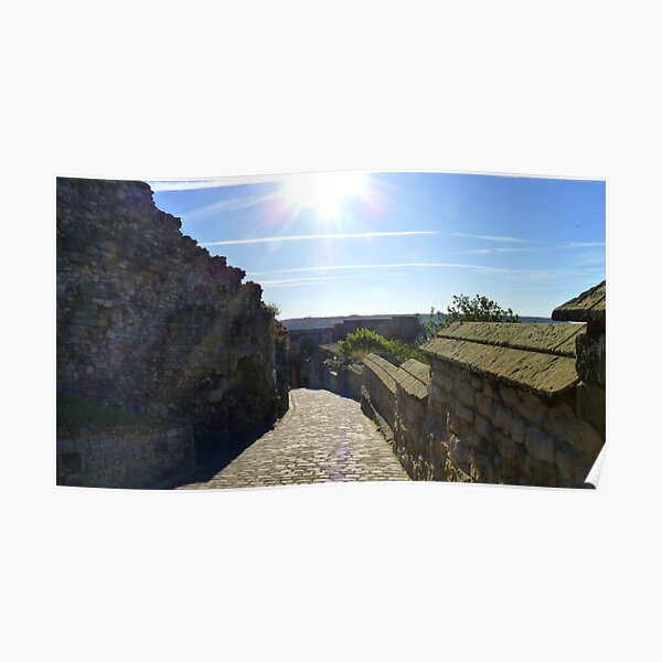 Scarborough Castle - The Road Poster