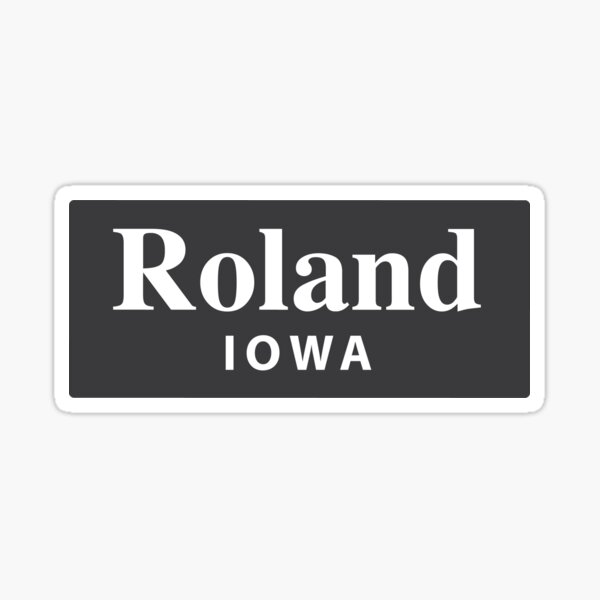 Item preview, Roland, Iowa designed and sold by EveryCityxD2.