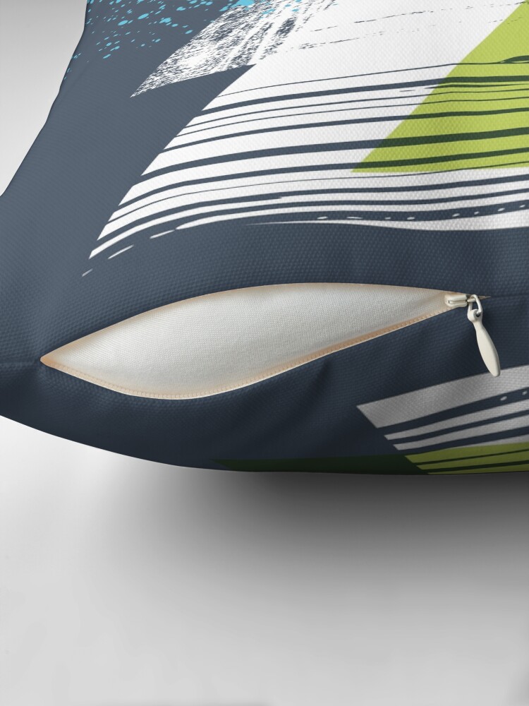 Thumbnail 2 of 4, Pillow, Geometric Christmas Tree designed and sold by HoopandHoller.