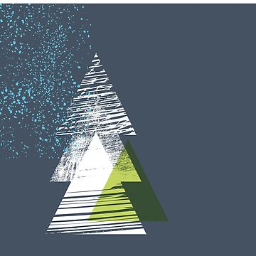 Artwork thumbnail, Geometric Christmas Tree by HoopandHoller